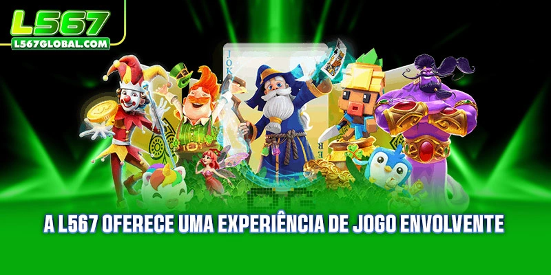 A plataforma oferece uma experiência de jogo envolvente