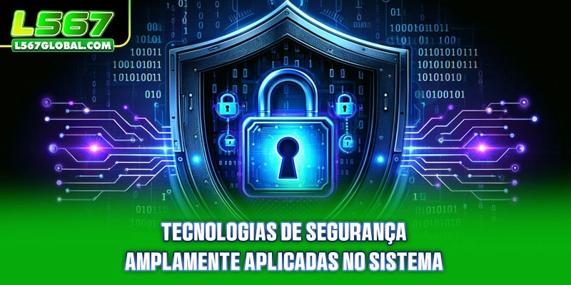Tecnologias de segurança amplamente aplicadas no sistema