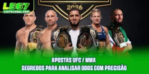 Apostas UFC / MMA - Segredos Para Analisar Odds Com Precisão